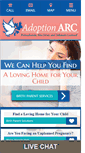 Mobile Screenshot of adoptionarc.com