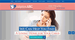 Desktop Screenshot of adoptionarc.us